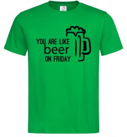 Чоловіча футболка You are like beer on friday