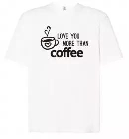 Футболка Оверсайз I love my crazy ukrainian girlfriend Белый фото