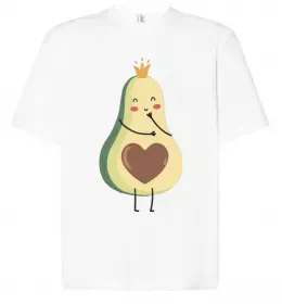 Футболка Оверсайз Avocado boy Белый фото