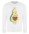 Світшот Avocado girl Білий Світшот Avocado girl Білий фото