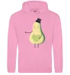 Чоловіча толстовка (худі) Avocado boy Рожевий фото