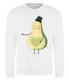 Світшот Avocado boy Білий Світшот Avocado boy Білий фото