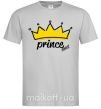 Чоловіча футболка Prince Сірий фото