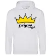 Мужская толстовка (худи) Prince Серый меланж фото
