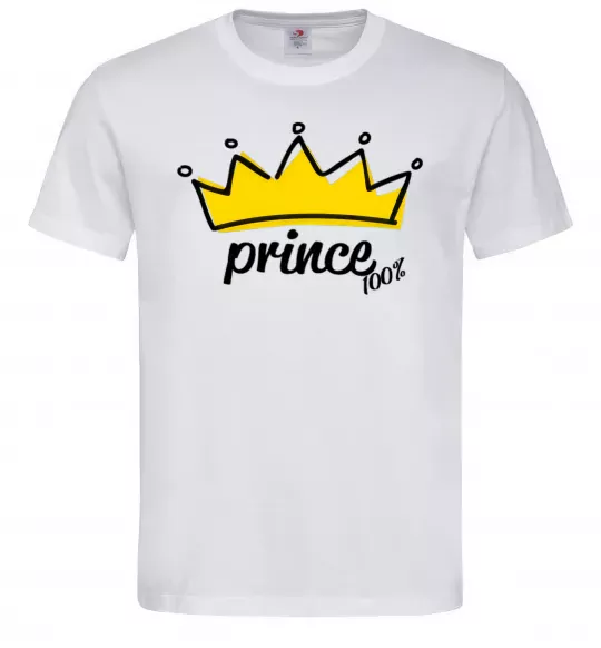 Мужская футболка Prince Белый фото