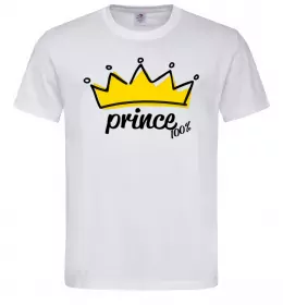 Мужская футболка Prince Белый фото