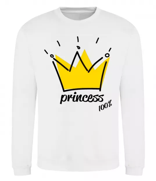 Світшот Princess Білий фото