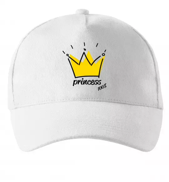 Кепка Princess Білий фото