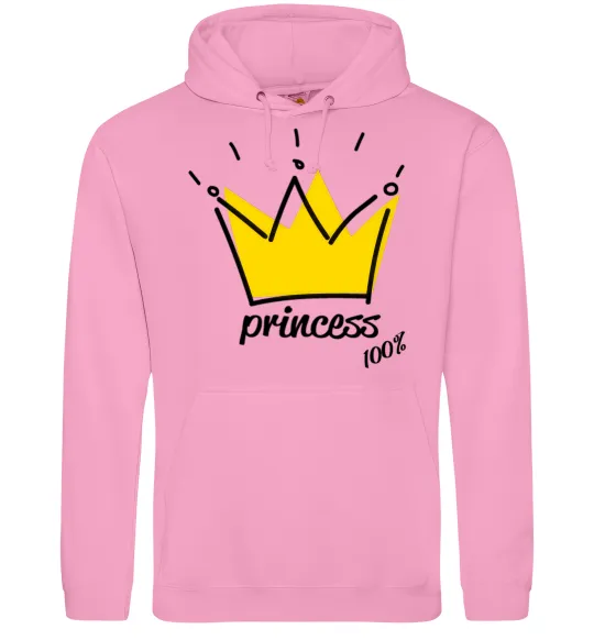 Женская толстовка (худи) Princess Розовый фото