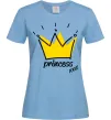 Женская футболка Princess Голубой фото
