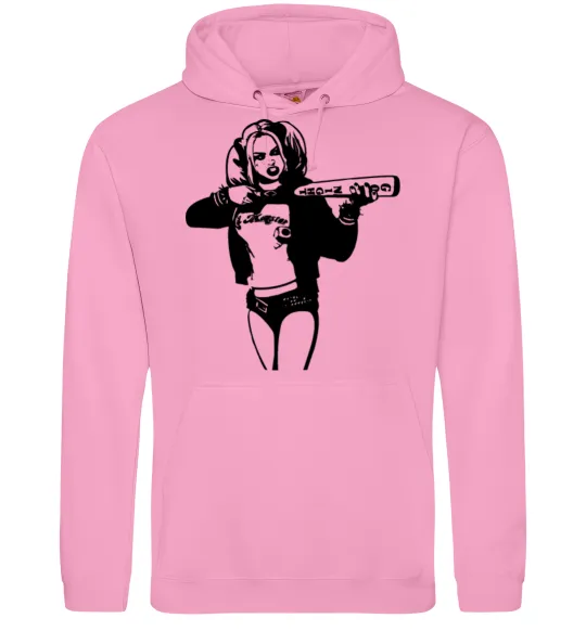 Жіноча толстовка (худі) Harley Quinn Рожевий фото