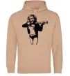 Женская толстовка (худи) Harley Quinn Песочный Женская толстовка (худи) Harley Quinn Песочный фото