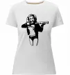 Женская премиум футболка Harley Quinn Белый фото