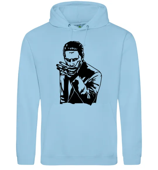 Чоловіча толстовка (худі) Joker New Блакитний фото