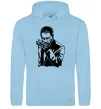 Чоловіча толстовка (худі) Joker New Блакитний фото