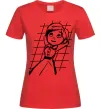 Жіноча футболка Ellie Червоний Жіноча футболка Ellie Червоний фото