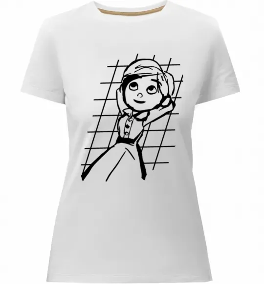 Жіноча преміум футболка Ellie Білий фото