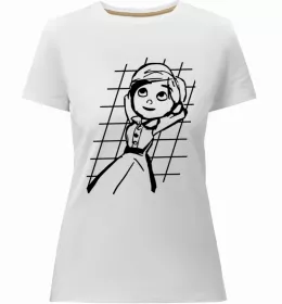 Женская премиум футболка