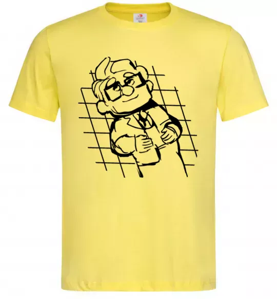 Чоловіча футболка Carl Лимонний фото