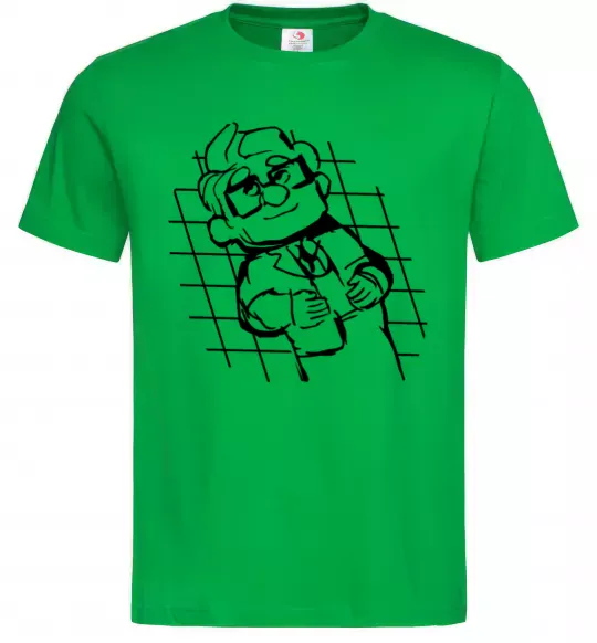 Чоловіча футболка Carl Зелений фото