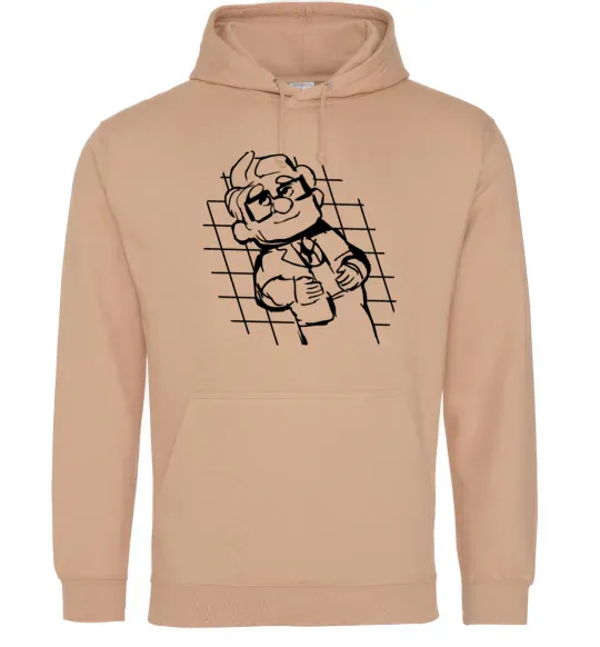 Чоловіча толстовка (худі) Carl Пісочний фото