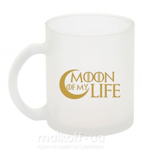 Чашка скляна Moon of my life Фроузен фото
