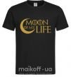 Мужская футболка Moon of my life Черный фото