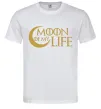 Мужская футболка Moon of my life Белый фото