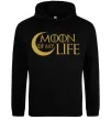 Чоловіча толстовка (худі) Moon of my life Чорний фото
