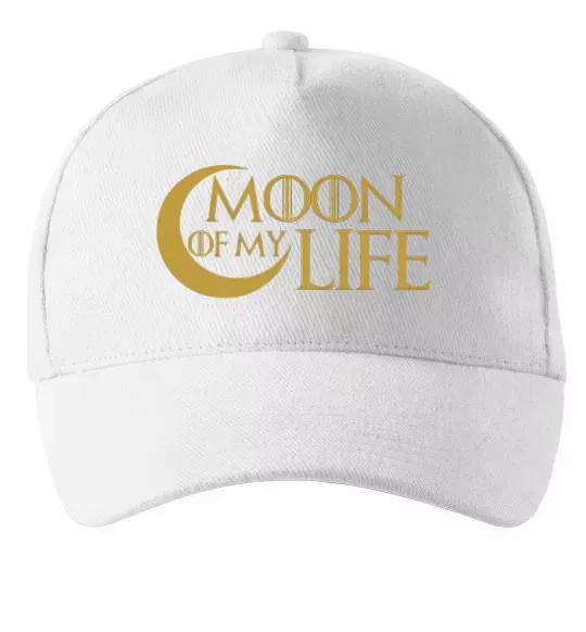 Кепка Moon of my life Білий фото