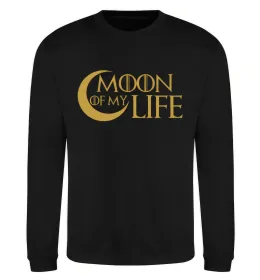 Свитшот Moon of my life Черный фото