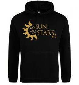 Женская толстовка (худи) My sun and my stars Женская толстовка (худи) My sun and my stars