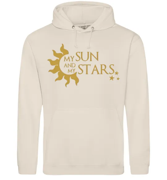 Женская толстовка (худи) My sun and my stars Таш фото