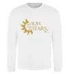 Світшот My sun and my stars Білий фото