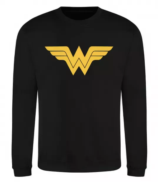 Свитшот Wonder women Черный фото
