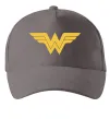 Кепка Wonder women Серый фото