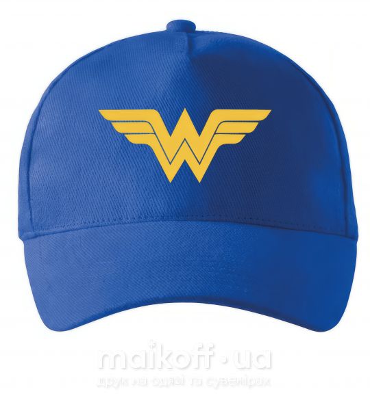 Кепка Wonder women Ярко-синий фото