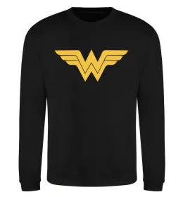 Свитшот Wonder women Черный фото