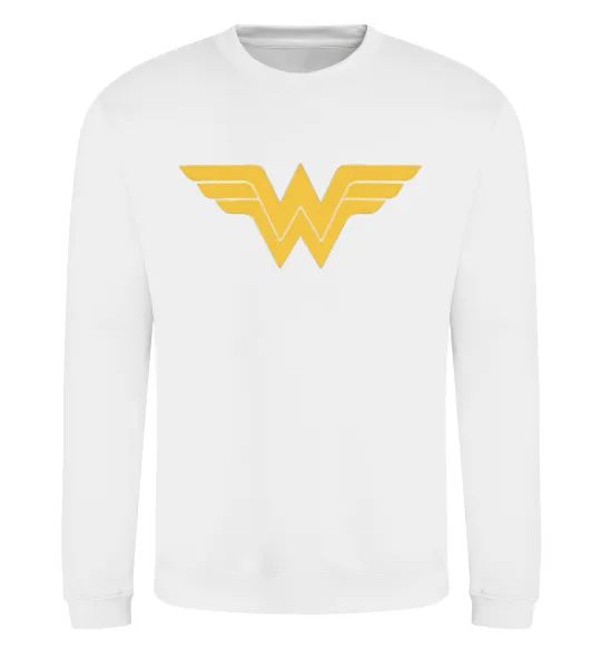 Світшот Wonder women Білий фото