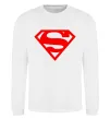 Свитшот Super man Белый фото