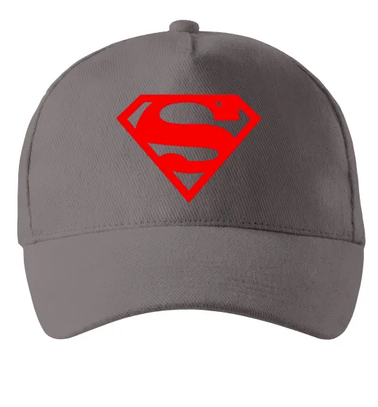 Кепка Super man Серый фото