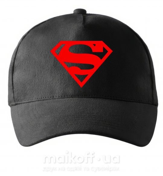 Кепка Super man Чорний фото