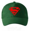 Кепка Super man Темно-зеленый фото