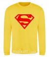 Світшот Super man Сонячно жовтий фото