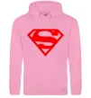 Чоловіча толстовка (худі) Super man Рожевий Чоловіча толстовка (худі) Super man Рожевий фото