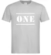 Мужская футболка ONE Серый Мужская футболка ONE Серый фото