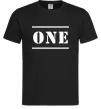 Мужская футболка ONE Черный Мужская футболка ONE Черный фото