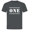 Мужская футболка ONE Графит Мужская футболка ONE Графит фото