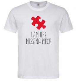 Мужская футболка I am her missing piece Мужская футболка I am her missing piece