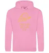 Чоловіча толстовка (худі) Together we can fly yellow Рожевий фото